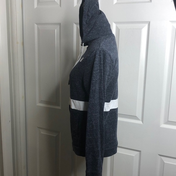 New Balance Jacket Blue White Zipper Long Sleeve S - Picture 2 of 5